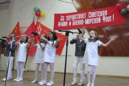 "Да здравствует 97-я годовщина создания Советской Армии и Военно-Морского Флота!". Праздничные мероприятия в республике Адыгея 