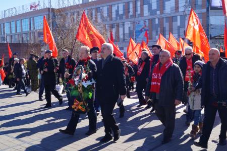 Краснодар: «Народ и Армия едины». Шествие и митинг КПРФ и Союза офицеров в столице Кубани