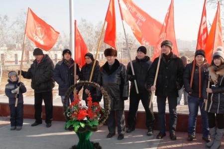 Забайкальский край. День Советской Армии и Военно-морского флота в Чите