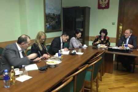 Депутаты-коммунисты Вячеслав Тетёкин и Тамара Плетнёва укрепляют российско-сербские отношения
