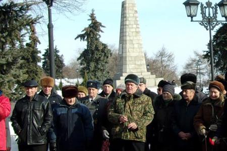 В Ульяновске прошел митинг в честь 97-ой годовщины создания Красной Армии