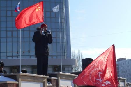 Саратовская область, г.Балаково: акция протеста против повышения цен и тарифов ЖКХ