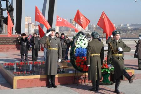 Забайкальский край. День Советской Армии и Военно-морского флота в Чите