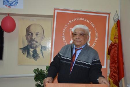 Республика Калмыкия. Состоялось торжественное мероприятие, посвященное 97-ой годовщине Советской Армии и Военно-Морского Флота