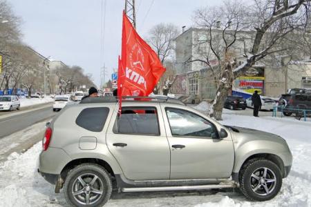 Амурская область. «Красная весна» пришла в Благовещенск