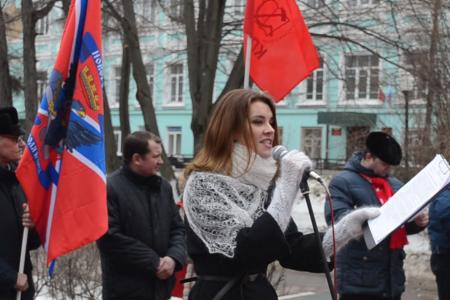 С Днем Советской Армии! Праздничный митинг КПРФ в  Туле