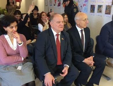 Г.А. Зюганов провел встречу с Президентом Азербайджана И.Г. Алиевым