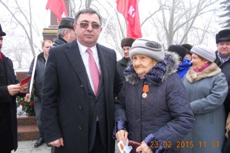В Нальчике прошли торжественные мероприятия, организованные Комитетом КБРО КПРФ ко Дню Советской Армии и Военно-Морского Флота