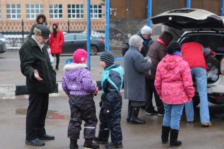 В подмосковном Подольске прошел празднично-образовательный митинг, посвящённый дню создания Красной Армии и Военно-Морского Флота