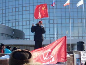 Саратовская область, г.Балаково: акция протеста против повышения цен и тарифов ЖКХ