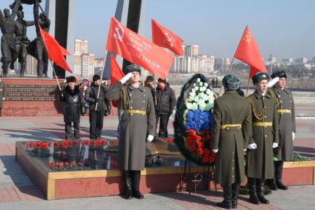 Забайкальский край. День Советской Армии и Военно-морского флота в Чите