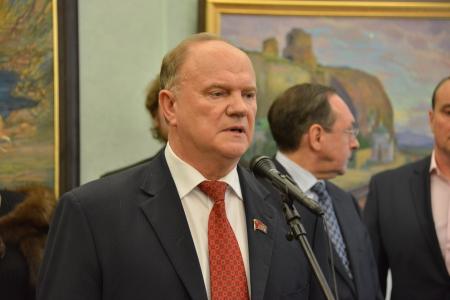 Г.А. Зюганов принял участие в открытии выставок "Русский Крым. От святого князя Владимира до наших дней" и "Взгляд Юго-Востока"