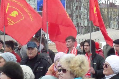Сахалинская область. 22 марта состоялся митинг в городе Корсаков