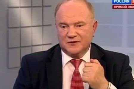 Г.А. Зюганов выступил в прямом эфире на телеканале "Россия 24"