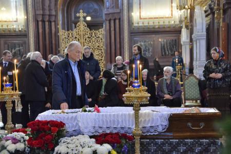 "Ушел из жизни один из самых гениальных писателей и граждан нашей страны". Г.А. Зюганов принял участие в церемонии прощания с В.Г. Распутиным