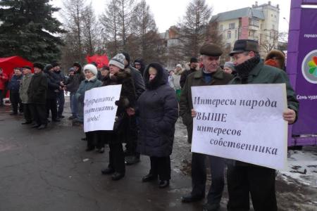 Вологда. Полиция разогнала доведенных до отчаяния рабочих