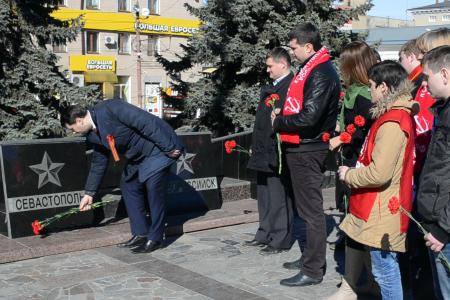 Крым вернулся домой! Олег Лебедев возглавил автопробег тульских коммунистов