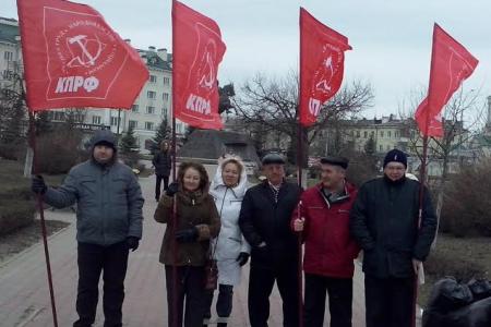«России - новую экономическую политику!». Пикеты в Орловской области