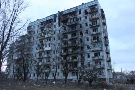 Делегация коммунистов во главе с К.К. Тайсаевым посетила с гуманитарным визитом Донецкую и Луганскую Народные Республики