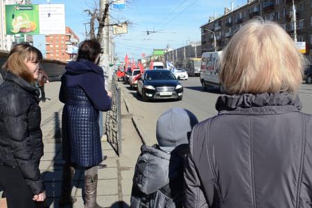 Крым вернулся домой! Олег Лебедев возглавил автопробег тульских коммунистов