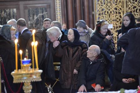 "Ушел из жизни один из самых гениальных писателей и граждан нашей страны". Г.А. Зюганов принял участие в церемонии прощания с В.Г. Распутиным