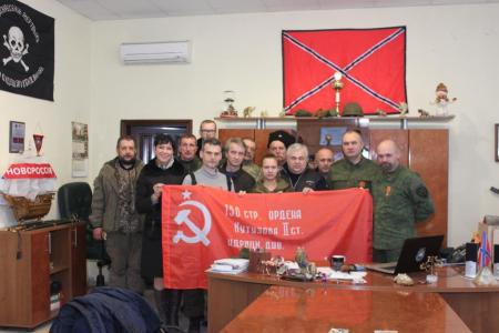 Делегация коммунистов во главе с К.К. Тайсаевым посетила с гуманитарным визитом Донецкую и Луганскую Народные Республики