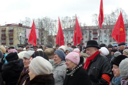 Сахалинская область. 22 марта состоялся митинг в городе Корсаков