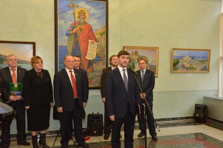 Г.А. Зюганов принял участие в открытии выставок "Русский Крым. От святого князя Владимира до наших дней" и "Взгляд Юго-Востока"