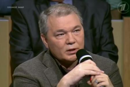 Л.И. Калашников принял участие в программе первого канала ТВ "Время покажет"