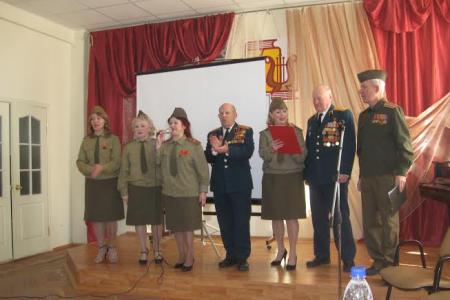В Калуге состоялся литературно-музыкальный вечер, посвященный 70-летию Великой Победы