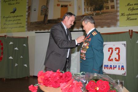 Республика Крым. В Симферополе прошло чествование ветерана