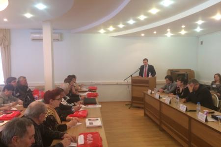 Ю.В. Афонин выступил на семинаре-совещании партийного актива в Костроме