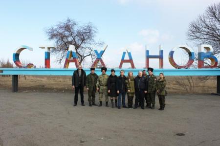 Делегация коммунистов во главе с К.К. Тайсаевым посетила с гуманитарным визитом Донецкую и Луганскую Народные Республики