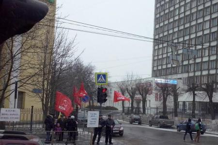 «России - новую экономическую политику!». Пикеты в Орловской области