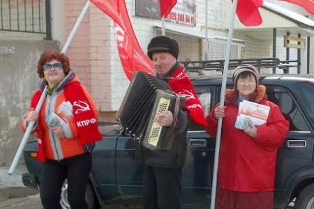 Ивановская область. Международный женский день в Наволоках
