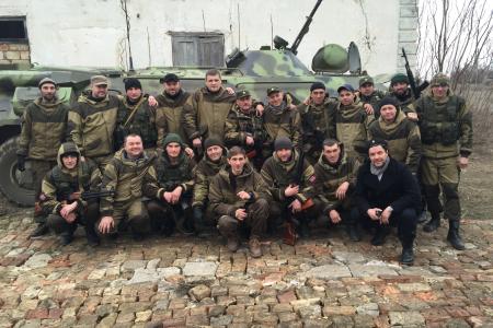 Депутат-коммунист А.А. Ющенко посетил с гуманитарным визитом Дебальцево 
