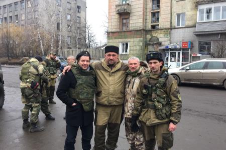 Депутат-коммунист А.А. Ющенко посетил с гуманитарным визитом Дебальцево 