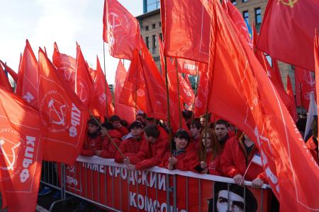 Нижний Новгород. Коммунисты приняли участие в митинге, посвященном воссоединению России и Крыма