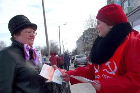 Ивановская область. Международный женский день в Наволоках