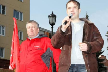 Сплотимся в борьбе! В Воронеже состоялся митинг, приуроченный к 24-й годовщине референдума о сохранении СССР