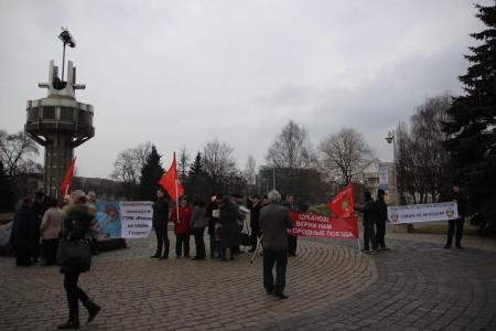 В Калининграде прошел пикет против антисоветизма на государственном телевидении