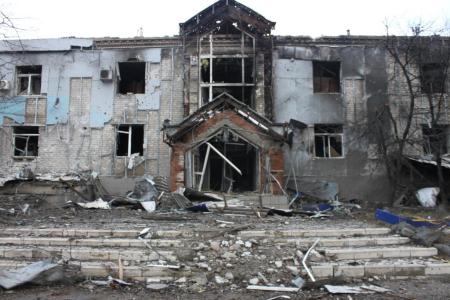 Делегация коммунистов во главе с К.К. Тайсаевым посетила с гуманитарным визитом Донецкую и Луганскую Народные Республики