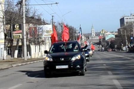 Крым вернулся домой! Олег Лебедев возглавил автопробег тульских коммунистов