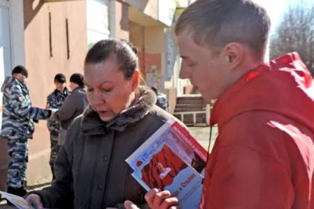 В Иваново состоялся очередной пикет в поддержку Знамени Победы