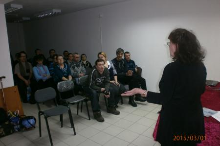Алтайский край. В Бийском горкоме КПРФ  коммунисты встретились с товарищами из молодежного клуба реабилитации инвалидов «Прометей»