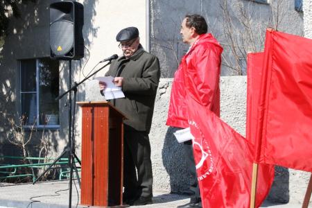 Курганская область. Митинг в районном центре Мокроусово 