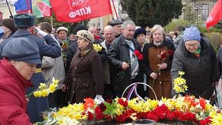 Коммунисты Керчи приняли участие в церемонии торжественного перезахоронения останков павших в годы Великой Отечественной войны