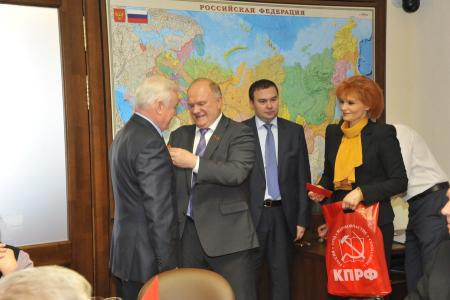 ​Г.А. Зюганов наградил создателей космодрома «Байконур» в связи с 60-летием начала его строительства