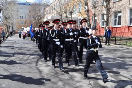 Ю.В. Афонин провёл патриотический урок проекта «Знамя нашей Победы» в московской школе