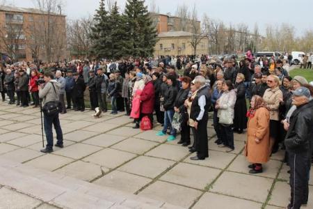 Делегация КПРФ приняла участие в открытии памятника В.И. Ленину на Донбассе